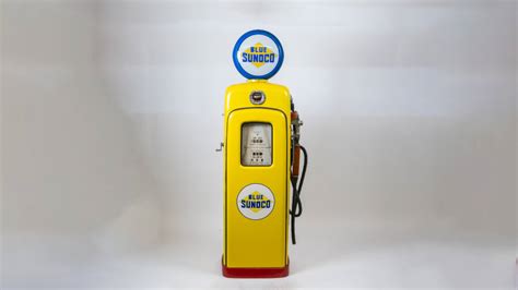 Blue Sunoco Mands Model 80 Gas Pump For Sale At Auction Mecum Auctions