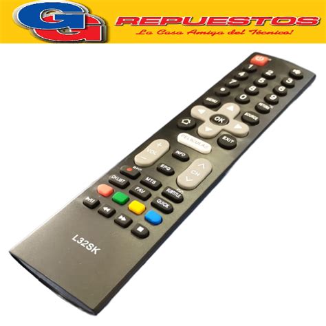 CONTROL REMOTO PARA LED SMART TV L32SK RCA HITACHI PHILCO PARA RCA