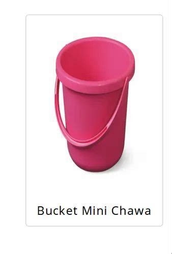 Plastic Buckets Mini Chawa Bucket Manufacturer From Sangli