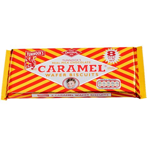 Tunnocks Real Milk Chocolate Caramel Wafer Biscuits Hier G Nstig