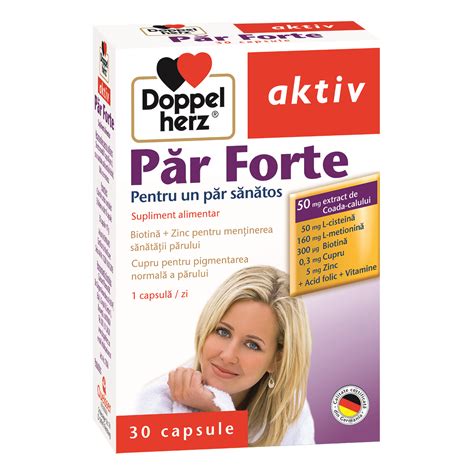 Par Forte Vitamine Pentru Par 30 Capsule Doppelherz Dr Max Farmacie