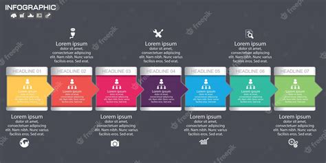 Premium Vector | Timeline infographic chart design template.