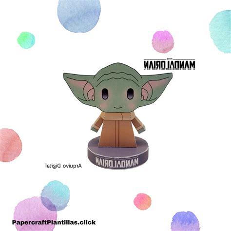 Papercraft Yoda Descarga Arma Y Muestra Tu Maestría