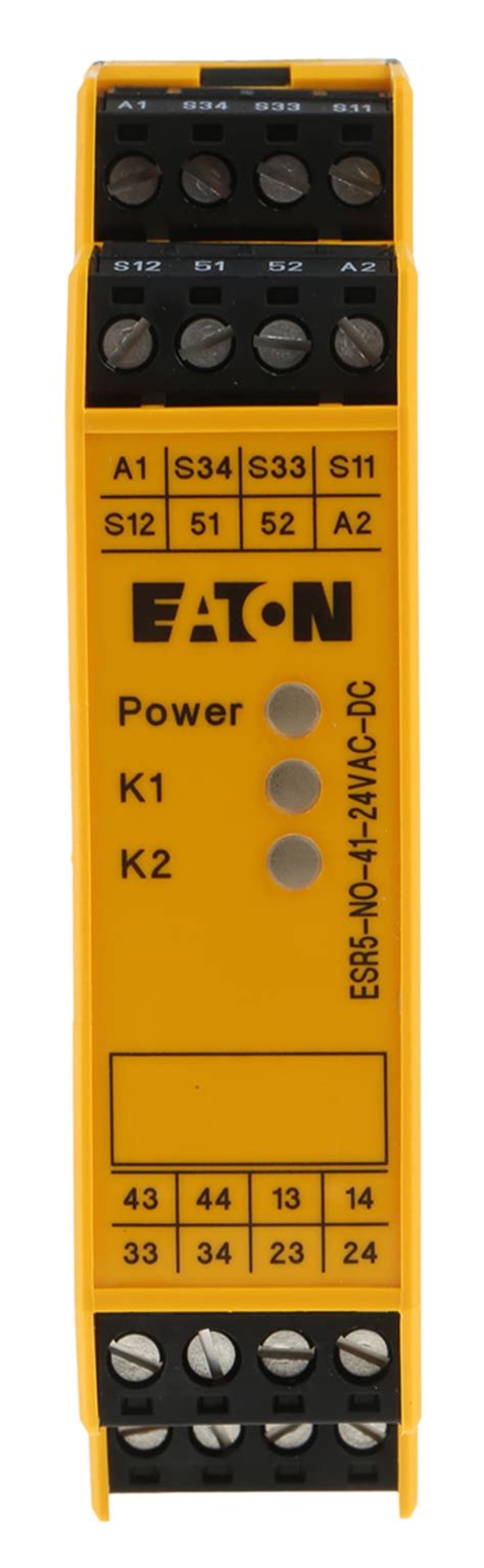 Esr No Vac Dc Eaton Eaton Single Channel Emergency Stop