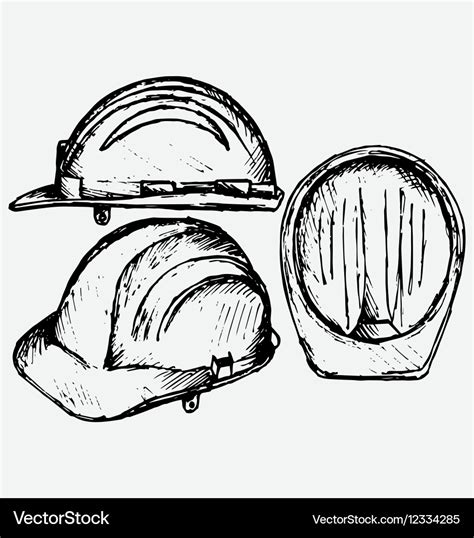 Safety helmet Royalty Free Vector Image - VectorStock