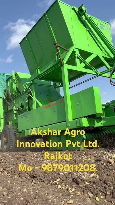 Automatic Groundnut Harvesting Machine Total Labour Solutions In