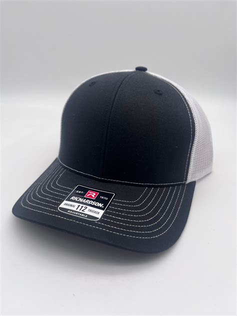 Black / White - Richardson 112 – AF Hat Company