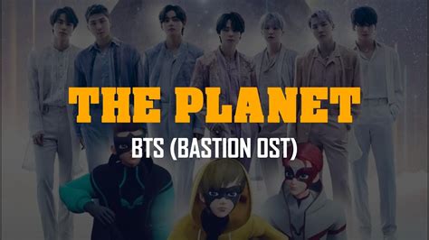 BTS THE PLANET BASTIONS OST Easy Lyric Bts Bastions Theplanet