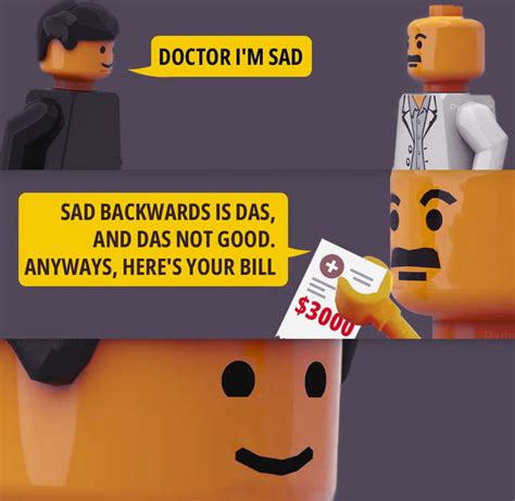 Doctor I'm Sad | Lego Doctor | Know Your Meme