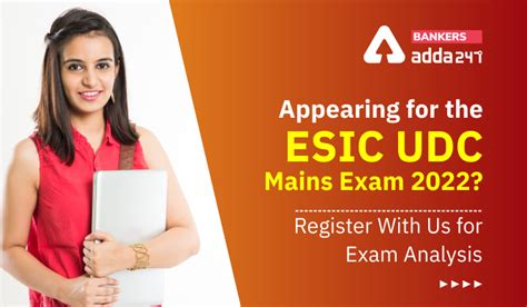 Appearing For The ESIC UDC Mains Exam 2022 Register With Us For Exam