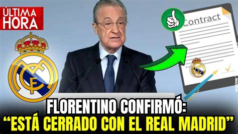 MADRE MÍA ESTÁ CERRADO FLORENTINO CONFIRMÓ TODO PUEDES CELEBRAR