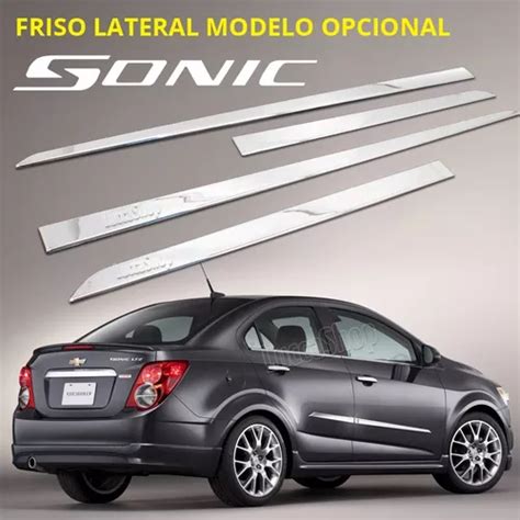 Friso Lateral P Porta Cromado Modelo Opcional Sonic Hatch