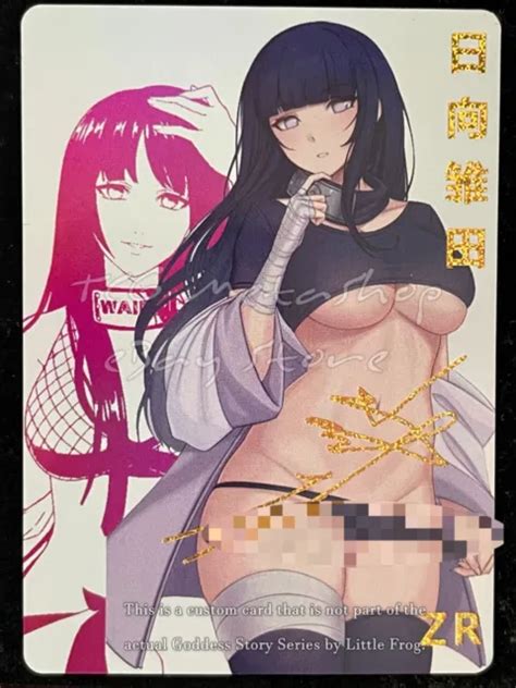 HINATA HYUGA Naruto Goddess Story Anime Waifu Doujin ACG ZR Card 40