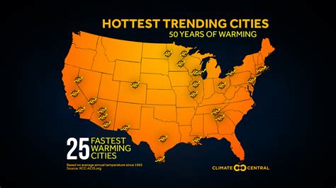 These 25 Cities Are Warming The Fastest Climate Central