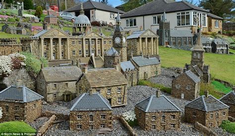 Builder Scales Down His Work And Creates Three Miniature Villages In