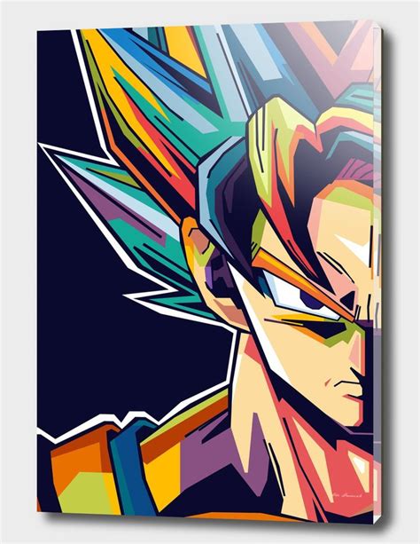 Dragonball Super Acrylic Glass Print By Ardi Arumansah Limited