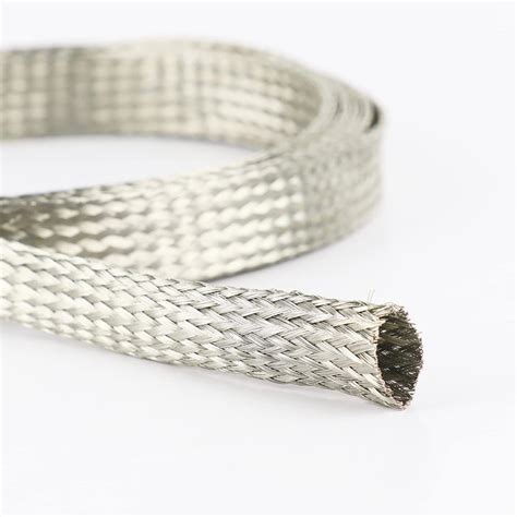 Oem Emi Shielding Braided Layer By Intertwining Bare Or Tinned Copper