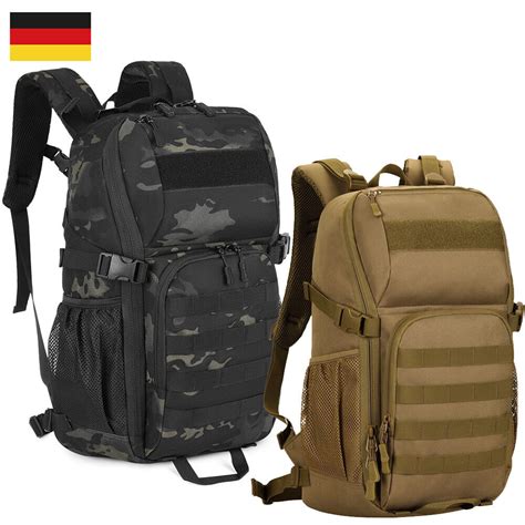 25L Herren Taktischer Rucksack Militär Daypack Wasserdicht MOLLE