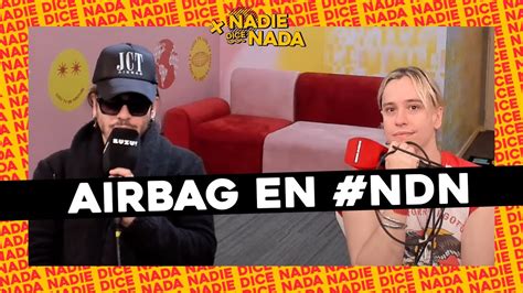 NOS VOLVEMOS LOCOS AIRBAG EN VIVO EN NDN YouTube