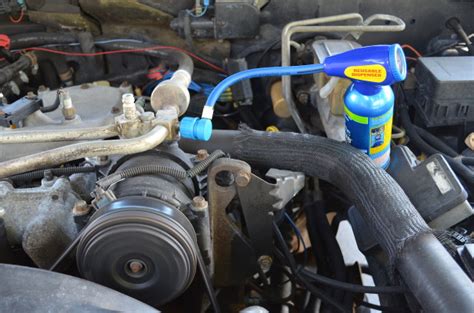 how to charge air conditioning in car