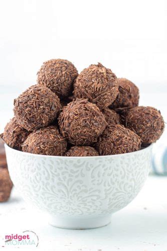 Homemade Milk Chocolate Truffles Recipe • MidgetMomma