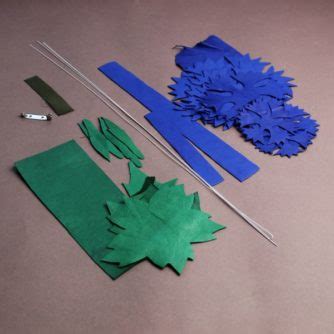 SPECIAL OFFER DIY Kit For Making A Silk Dandelion Clock And Flower