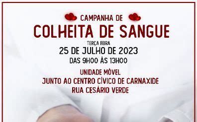 União de Freguesias de Carnaxide e Queijas promove recolha de sangue