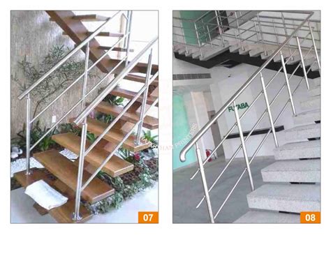 Silver Stairs Stainless Steel Staircase Handrail For Oll At Rs