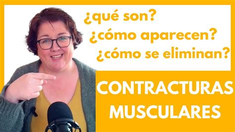 CONTRACTURAS MUSCULARES Todo Lo Que Necesitas Saber YouTube