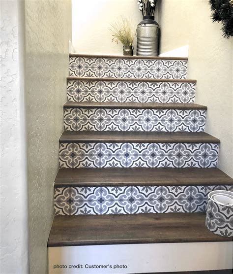 Stair Riser Vinyl Strips Steps Removable Sticker Peel Etsy