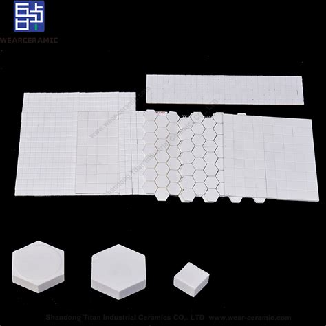 Wholesale Industrial Alumina Mosaic Tiles Pieces Alumina Tiles