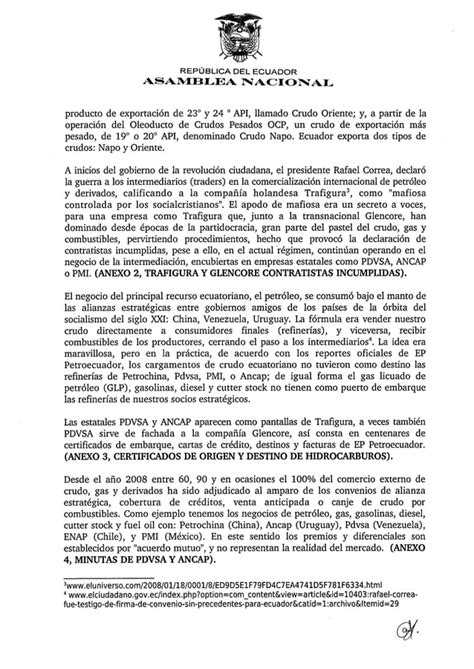 Solicitud de Juicio Político a Ministro Wilson Pastor PDF