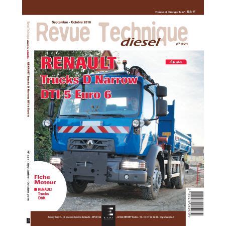 Revues Techniques Des Poids Lourds RENAULT TRUCKS RVI