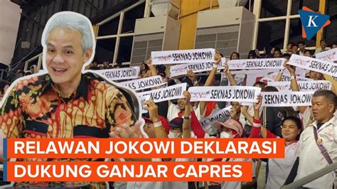 Full Relawan Jokowi Klaim Yang Dukung Ganjar Lebih Banyak Dibanding