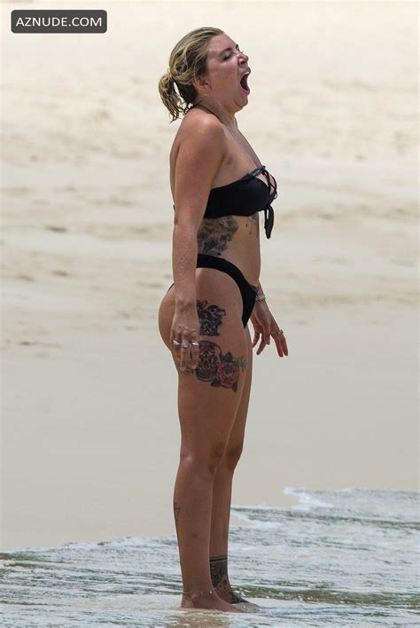 Olivia Buckland Sexy Shows Off Her Bikini Body In Barbados AZNude