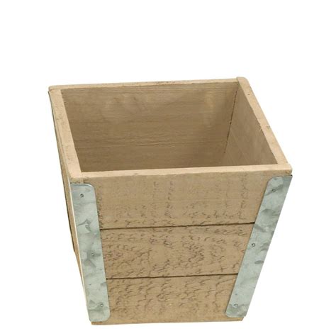 Floristik De Blumenkasten Holz Bertopf Shabby Chic Beige