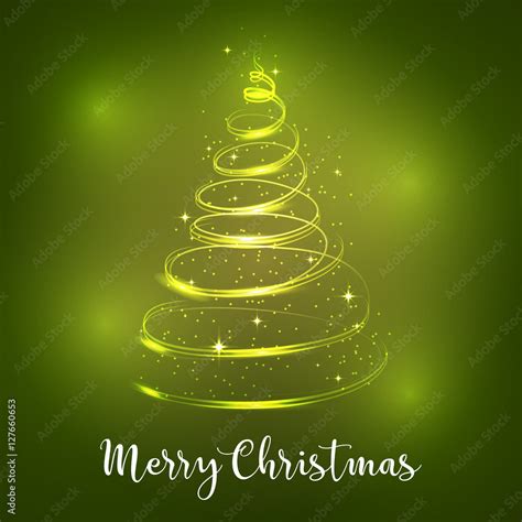 Christmas lights background. Stock Vector | Adobe Stock