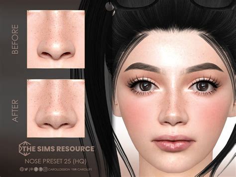 The Sims Resource Nose Preset 25 Hq