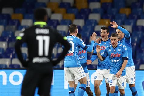 Coppa Italia Napoli Spezia 4 2 Azzurri Sono Ultima Semifinalista