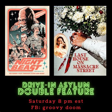 The Drive In Asylum Double Feature The Bride Nightbeast