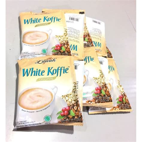 Jual Kopi Luwak White Coffe Original G Renceng Isi Shopee