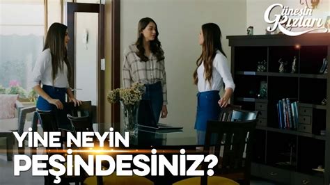 Selin ve Tuğçe Elif in evini karıştırıyor Güneşin Kızları 23 Bölüm