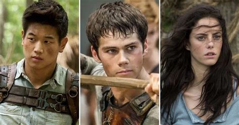 maze runner characters based  appearance ranked