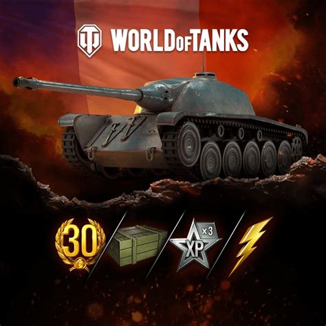 World Of Tanks AMX CDC Ultimate 2016 PlayStation 4 Box Cover Art