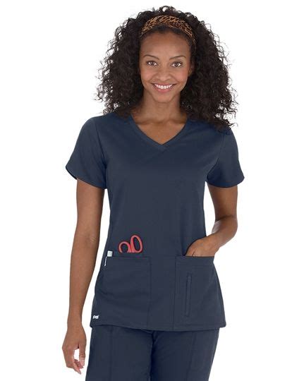 Scrubs Greys Anatomy By Barco Active Four Pocket Scrub Top Greys Anatomy Active Collection