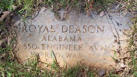 Royal Deason 1924 1952 Memorial Find A Grave