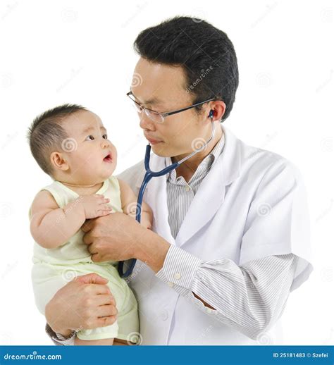 Children s doctor stock image. Image of doctor, check - 25181483