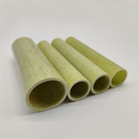 High Strength Fiberglass Frp Rectangular Tube Profiles Frp Round Tube