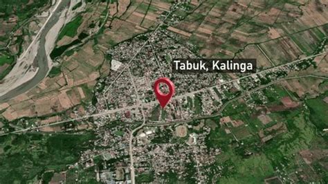 Tabuk City Map Zoom Kalinga Philippines Stock Footage Video (100% ...