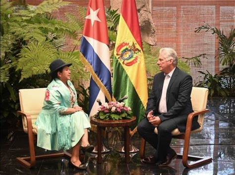 Cuba Es Mi Casa Afirm La Canciller De Bolivia Celinda Sosa Lunda